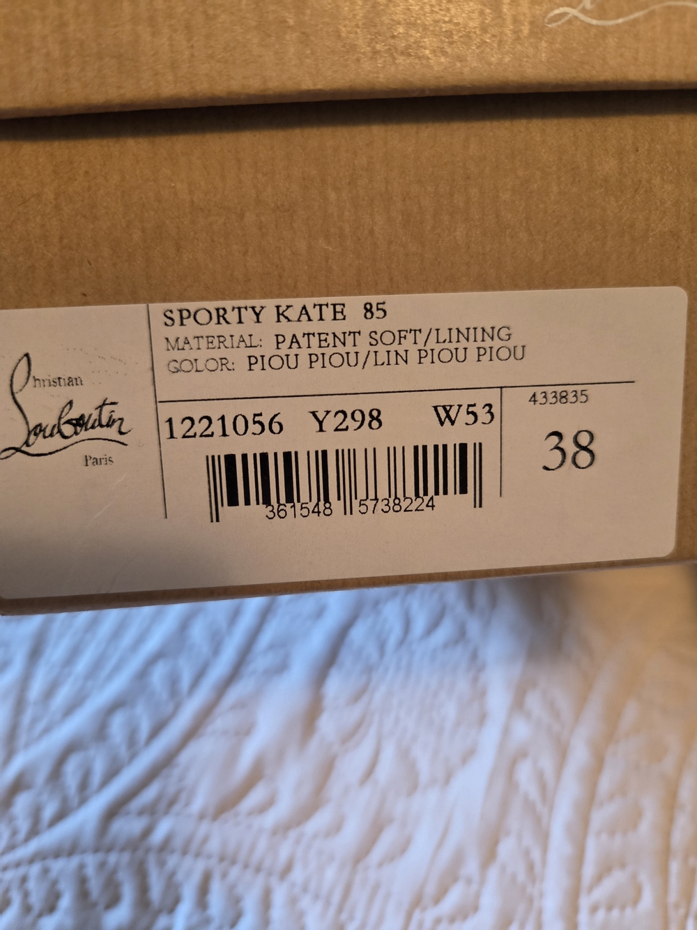 Christian Louboutin Yellow Patent Leather Pointed-Toe Pumps - Picture 2 of 3